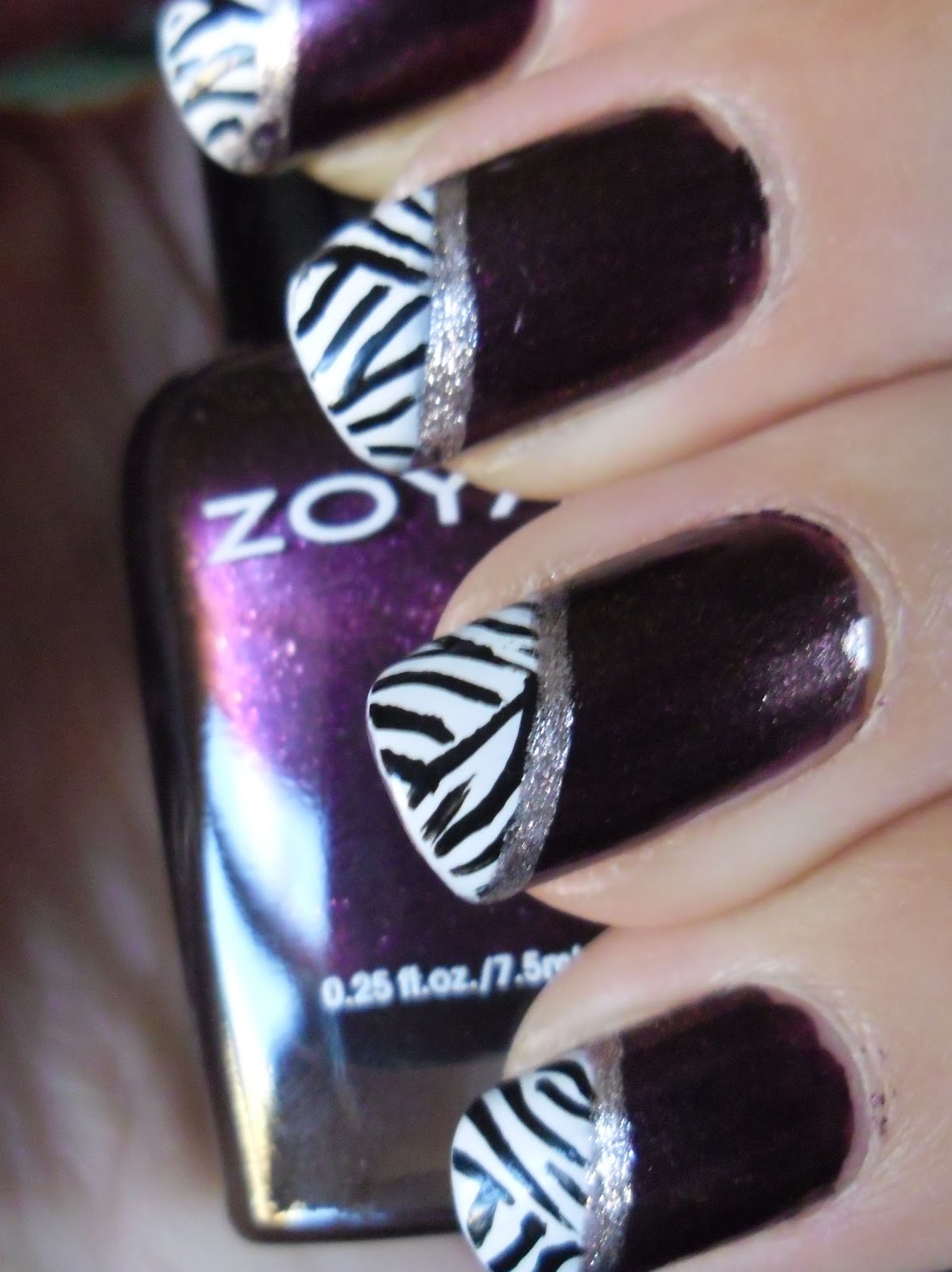 More Zebra..nails